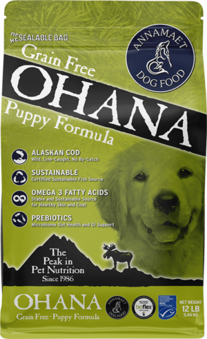 Annamaet Dry Dog Food Grain Free Ohana Puppy Formula