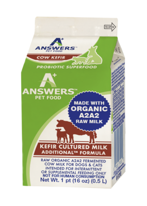 Answers Pet Food Additional Kefir Cultured Milk Formula