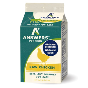 Answers Pet Food Detailed Raw Chicken Formula For Cats
