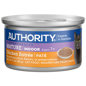 Authority Everyday Health Chicken Entree (Pate) For Mature Indoor Cats