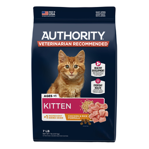 Authority Everyday Health Chicken & Rice Formula For Kittens