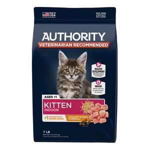 Authority Everyday Health Chicken & Rice Formula For Indoor Kittens
