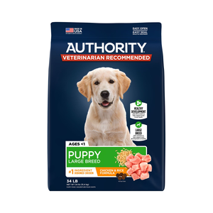 Authority Everyday Health Chicken & Rice Formula For Large Breed Puppies