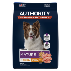 Authority Everyday Health Chicken & Rice Formula For Mature Dogs