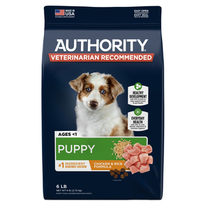 Authority Everyday Health Chicken & Rice Formula For Puppies
