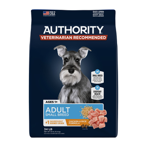 Authority Everyday Health Chicken & Rice Formula For Small Breed Adult Dogs