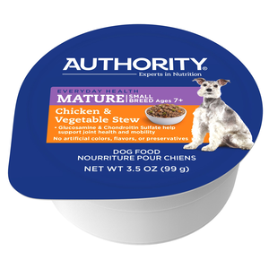 Authority Everyday Health Chicken & Vegetable Stew For Mature Small Breed Dogs