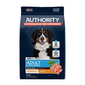 Authority Everyday Health Grain Free Chicken & Pea Formula For Large Breed Adult Dogs