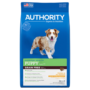 Authority Everyday Health Grain Free Chicken & Pea Formula For Puppies