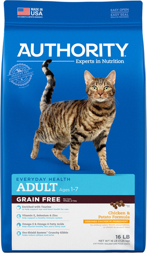 Authority Everyday Health Grain Free Chicken & Potato Formula For Adult Cats