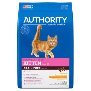 Authority Everyday Health Grain Free Chicken & Potato Formula For Kittens
