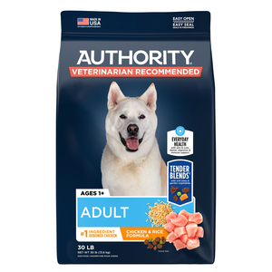 Authority Everyday Health Tender Blends Chicken & Rice Formula For Adult Dogs