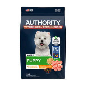 Authority Everyday Health Tender Blends Chicken & Rice Formula For Puppies