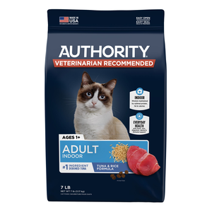 Authority Everyday Health Tuna & Rice Formula For Indoor Adult Cats