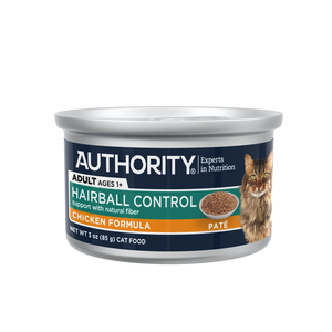 Authority Hairball Control Chicken Formula (Pate) For Adult Cats