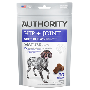 Authority Hip + Joint Soft Chews For Mature Dogs
