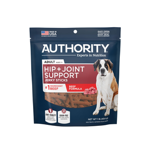 Authority Hip & Joint Support Beef Formula Jerky Sticks
