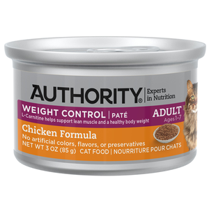Authority Weight Control Chicken Formula (Pate) For Adult Cats