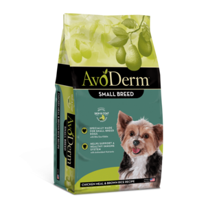 AvoDerm Small Breed Chicken Meal & Brown Rice Recipe For Small Breed Dogs