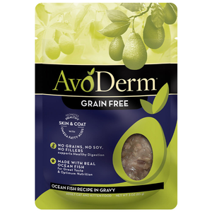 AvoDerm Grain Free Pouch Ocean Fish Recipe In Gravy