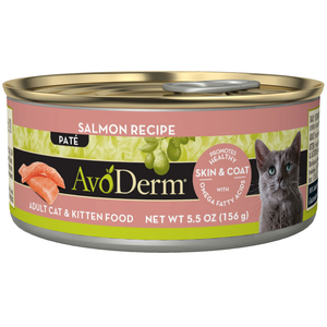 AvoDerm Canned Cat Food Salmon Recipe (Paté)