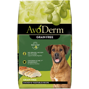 AvoDerm Grain Free Dog Food Chicken & Vegetables Recipe