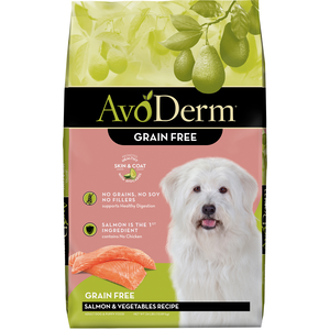 AvoDerm Grain Free Dog Food Salmon & Vegetables Recipe