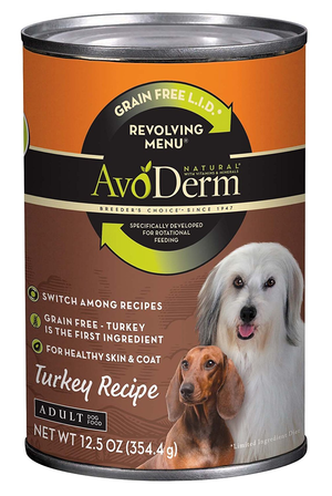 AvoDerm Revolving Menu Turkey Recipe For Adult Dogs