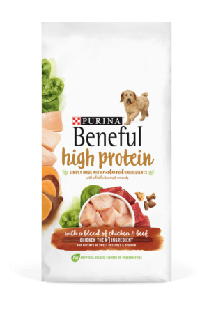 Beneful High Protein With A Blend Of Chicken & Beef
