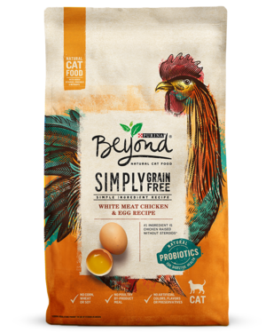 Purina Beyond Simply Grain Free White Meat Chicken & Egg Recipe For Cats