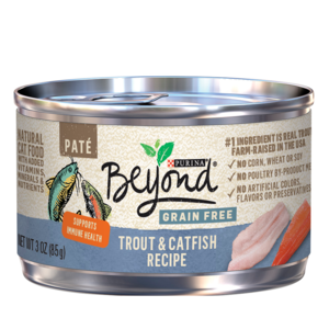 Purina Beyond Paté Grain Free Trout & Catfish Recipe