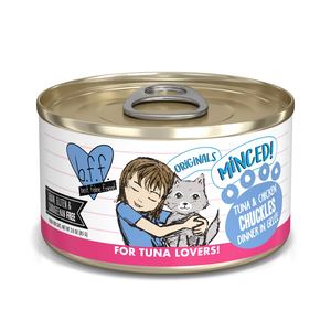 B.F.F. Best Feline Friend Originals Chuckles - Tuna & Chicken Dinner In Gelee
