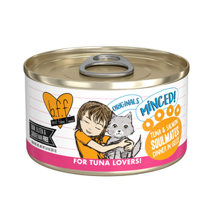 B.F.F. Best Feline Friend Originals Soulmates - Tuna & Salmon Dinner In Gelee