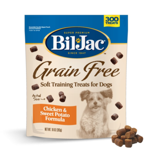 Bil Jac Grain Free Treats Chicken & Sweet Potato Formula