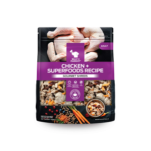 Billy + Margot Gourmet Shreds Chicken + Superfoods Recipe For Adult Dogs