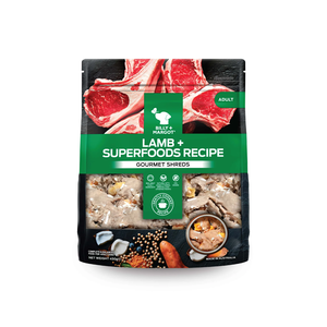 Billy + Margot Gourmet Shreds Lamb + Superfoods Recipe For Adult Dogs