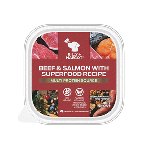 Billy + Margot Multi Protein Source Beef & Salmon With Superfood Recipe