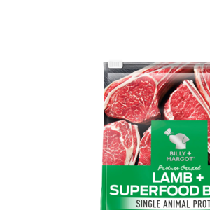 Billy + Margot Single Animal Protein Lamb + Superfood Blend For Adult Dogs