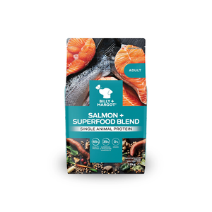 Billy + Margot Single Animal Protein Salmon + Superfood Blend For Adult Dogs