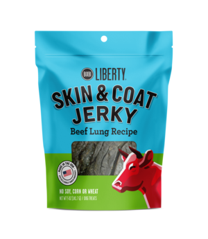 BIXBI Liberty Beef Lung Recipe (Skin & Coat Jerky)