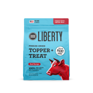 BIXBI Liberty Freeze-Dried Beef Recipe (Topper + Treat)