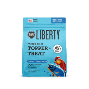 BIXBI Liberty Freeze-Dried Chicken & Salmon Recipe (Topper + Treat)