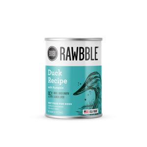BIXBI RAWBBLE Duck Recipe For Adult Dogs (Canned)