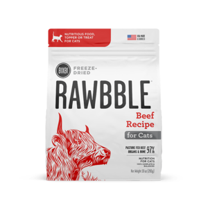BIXBI RAWBBLE Freeze-Dried Beef Recipe For Cats