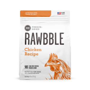 BIXBI RAWBBLE Freeze-Dried Chicken Recipe For Dogs