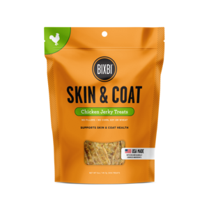 BIXBI Skin & Coat Chicken Jerky Treats