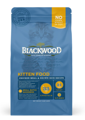 Blackwood Kitten Food Chicken Meal & Brown Rice Recipe