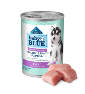 Blue Buffalo Baby Blue Grain-Free Turkey and Potato Recipe (Healthy Growth Formula) For Puppies