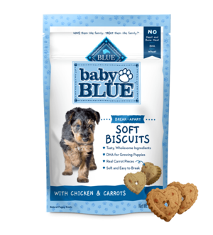 Blue Buffalo Baby Blue Soft Biscuits With Chicken & Carrots