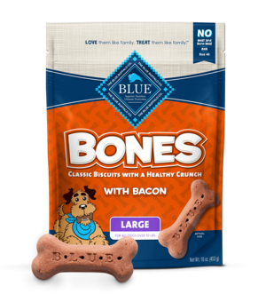 Blue Buffalo Bones Classic Biscuits With Bacon (Large)